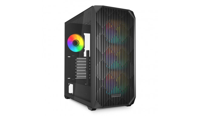 ATX Semi-tower Box Sharkoon AK3 RGB Black