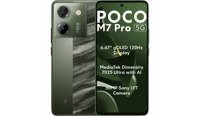 Smartphone Xiaomi POCO M7 Pro Octa Core 8 GB RAM 256 GB Green 6,67"
