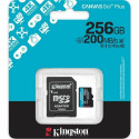 MicroSD Mälikaart koos Adapteriga Kingston CANVAS Go! Plus 256 GB