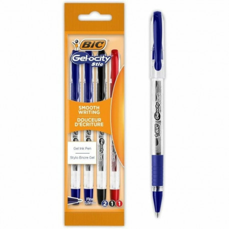 Biro pastapliiatsite komplekt Bic Gelocity Stic 992599