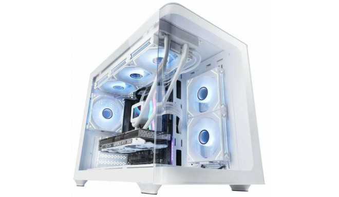 ATX Semi-tower Box Mars Gaming MCFUSIONMW White