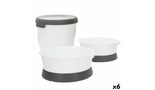 Kokkupandav Lemmiklooma Kauss Curver Plastmass 19 x 8 x 18 cm (6 Ühikut)