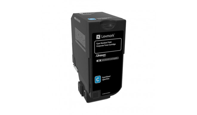 Tooner Lexmark 74C2SCE Must Fuksiinpunane