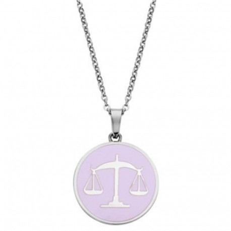 Ladies' Pendant CO88 Collection 8CN-26094 Silver Pink