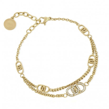 Ladies' Bracelet LIU JO LJ2908 Golden