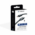 USB-C to USB-C Cable Subblim SUBCAB-C06001 1 m Black