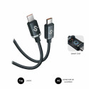 USB-C to USB-C Cable Subblim SUBCAB-C06001 1 m Black