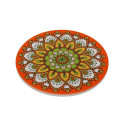 Table Mat Versa Cork Ceramic Mandala 20 X 0,6 X 20 CM