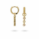 Ladies' Earrings 24KAE 42444Y Metal Golden