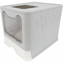 Cat Litter Box MPETS SILE TOP Grey Plastic