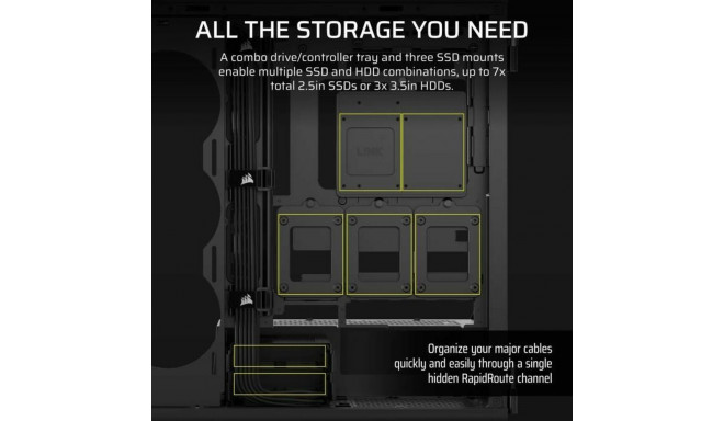 ATX Semi-tower Box Corsair Black