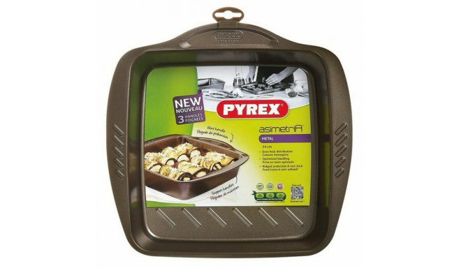 Ahjuvorm Pyrex Pruun Metall