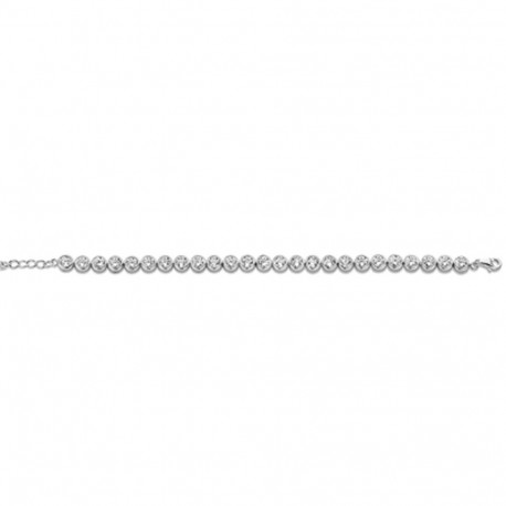 Naiste Käevõru CO88 Collection 8CB-90785 Hõbedane