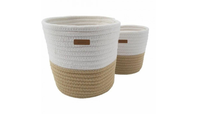 Korv Domiva Beež Puuvill