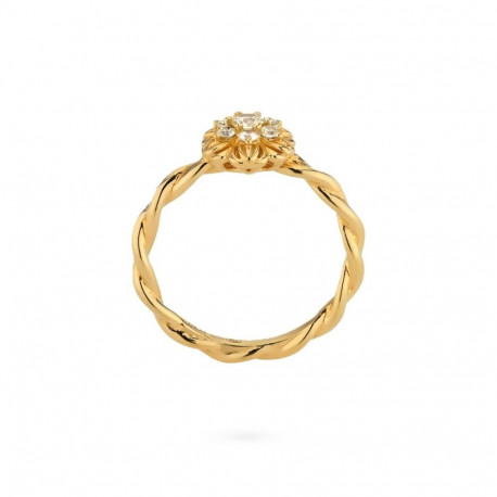 Ladies' Ring 24KAE 124108Y/56 Golden 16