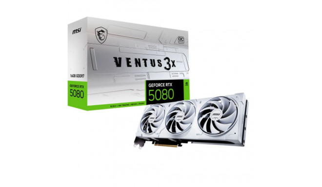Graafikakaart MSI GEFORCE RTX 5080 16 GB GDDR6X