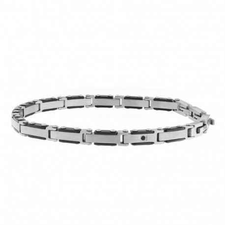 Men's Bracelet LIU JO MLJ353 Silver