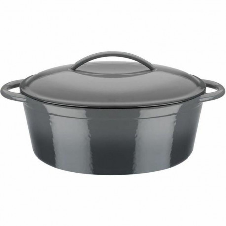 Casserole with lid GSW Grey Cast Iron