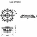 Autokõlarid Sencor SCS BX1002 2 Tükid, osad