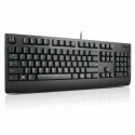 Klaviatuur Lenovo 4X30M86918 Hispaaniakeelne Qwerty Must