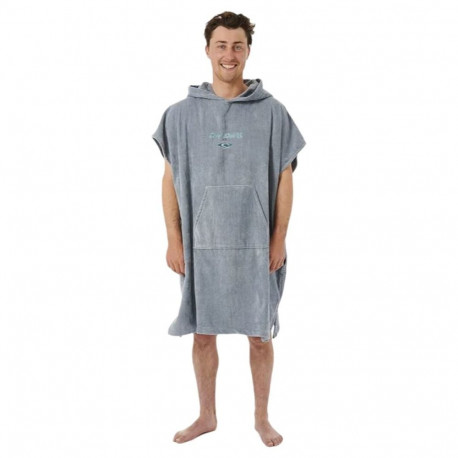 Poncho-Towel with Hood Rip Curl Logo Blue