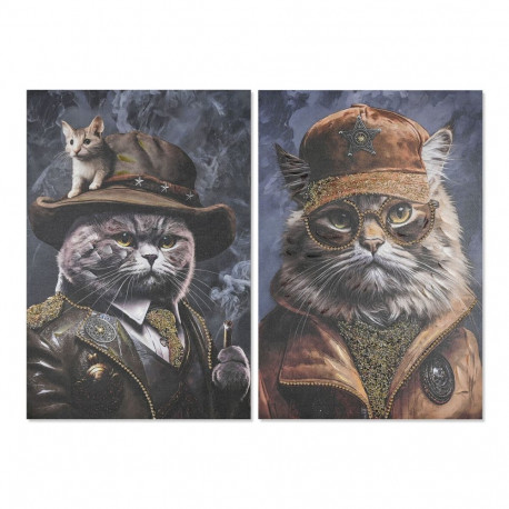 Kangas Home ESPRIT Kangas Puit MDF 60 x 3 x 90 cm