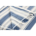 Blanket Home ESPRIT Blue Grey Stripes
