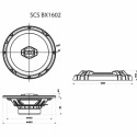 Autokõlarid Sencor SCS BX1602