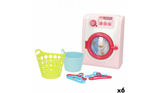 Toy washing machine 14 x 19 x 9 cm (6 Units)