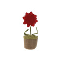 Uksfiksaator Home ESPRIT Polüester Džuut 14 x 14 x 33 cm (2 Ühikut)
