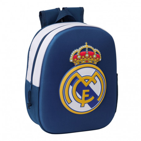 Laste seljakott Real Madrid C.F. Must 27 x 33 x 10 cm 3D