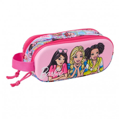 Double Carry-all Barbie Pink 21 x 8 x 6 cm 3D