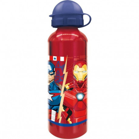 Water bottle The Avengers CZ11259 Red 530 ml Aluminium