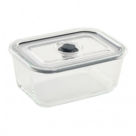Lunch box Home ESPRIT Transparent polypropylene Borosilicate Glass 800 ml