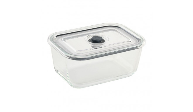 Lunch box Home ESPRIT Transparent polypropylene Borosilicate Glass 800 ml