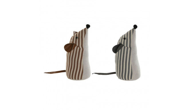 Door stop Home ESPRIT Polyester 13 x 13 x 26 cm (2 Units)