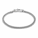Meeste Käevõru Guess JUMB01330JWSTS Roostevaba teras 20 cm