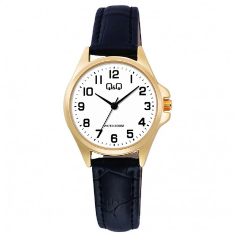 Naiste Kell Q&Q LADY ONLY TIME Must (Ø 30 mm)