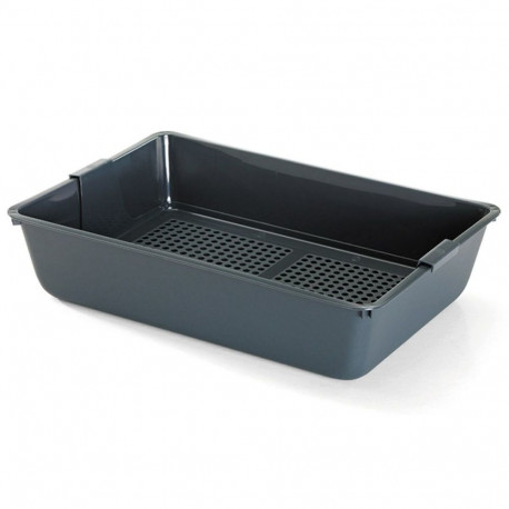 Cat Litter Box Savic Grey Plastic