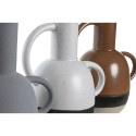 Vaas DKD Home Decor Valge Hall Terrakota Portselan 19,5 x 12 x 22,6 cm (3 Ühikut) Vaas DKD Home Decor Valge Hall Terrakota Portselan 19,5 x 12 x 22,6 cm (3 Ühikut)