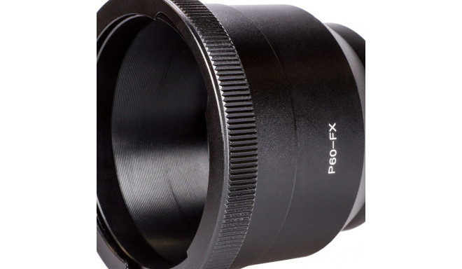 B.I.G. lens adapter Pentacon Six - Fuji X