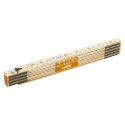 2m wooden rule 10 segment (25pcs)