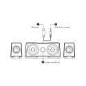 Mars Gaming MS22W Gaming Speaker System 2.2 / USB / 3.5mm