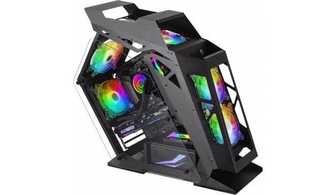 Mars Gaming MC61 Computer case M-ATX / 4x FAN / ARGB Chroma