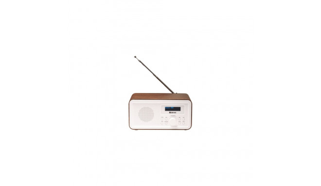 Denver DAB-30 Digitalradio dunkles Holz