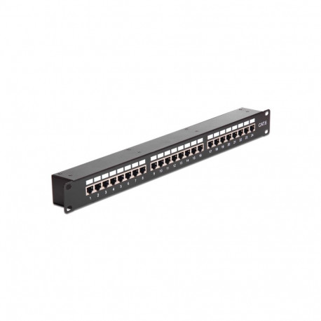 Patch Panel Cat6 Rack Mount 1U 44x44 mm