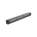 Patch Panel Delock 43295 - Cat6 - rack-mount - 1U - 44 mm - 44 mm