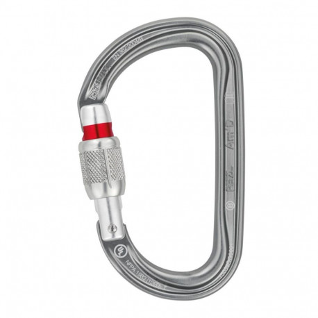AMD screw lock carabiner PETZL