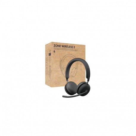 Logitech peakomplekt Zone Wireless 2 peapaelaga kontori- ja kõnekeskuse USB Type-C Bluetooth, grafii