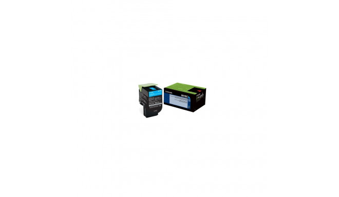 Lexmark 802SC originaal tsüaan toonerkassett 1 tk